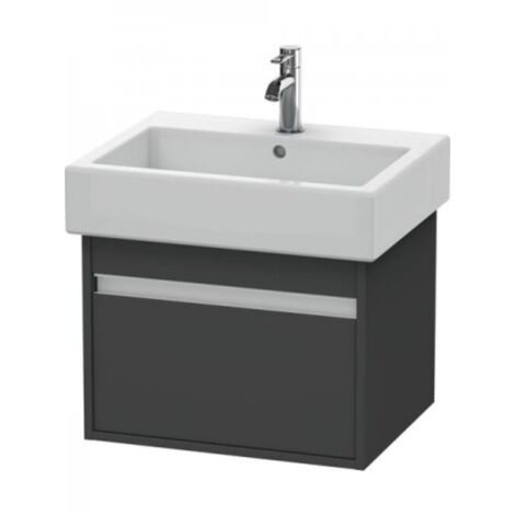 Duravit Ketho Mueble lavabo de pared 6686, 1 extraíble, 550mm,