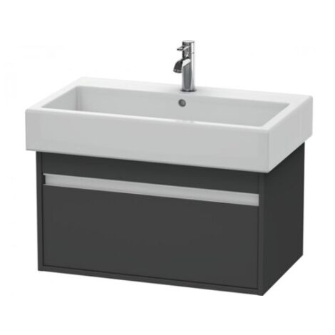 Duravit Ketho Mueble lavabo de pared 6687, 1 extraíble, 750mm,