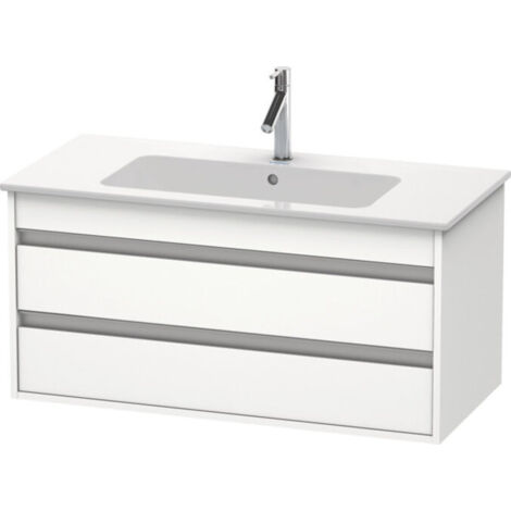 Duravit Ketho Neceser de pared 6430, 2 cajones, incl. hueco para
