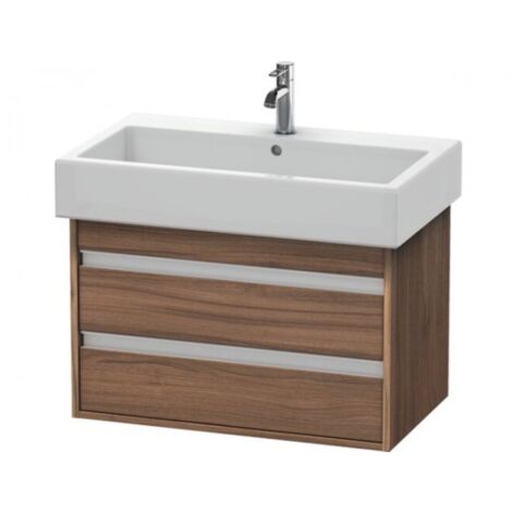 Duravit Ketho Neceser de pared 6637, 2 cajones, 750mm, para Vero,