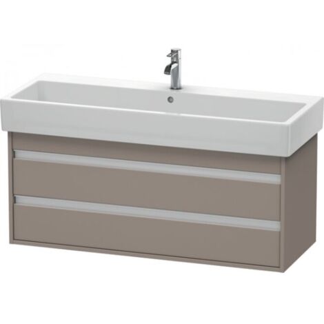 Duravit Ketho Neceser de pared 6639, 2 cajones, 1150mm, para