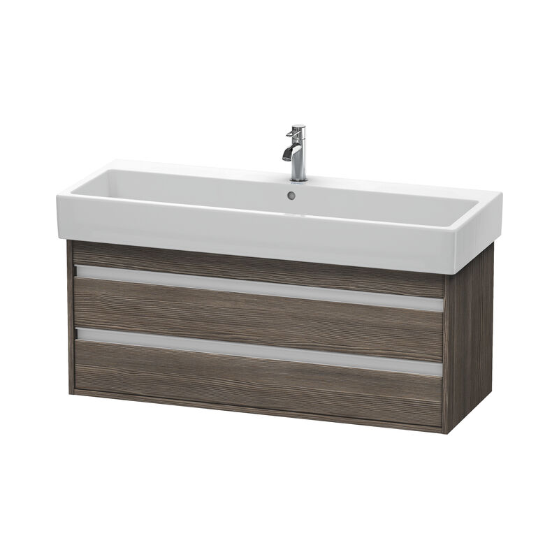 

Duravit Ketho Neceser de pared 6639, 2 cajones, 1150mm, para Vero, Color (frente/cuerpo): Pino Terra Decor - KT663905151