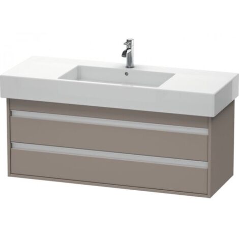 Duravit Ketho Neceser de pared 6642, 2 cajones, 1200mm, para