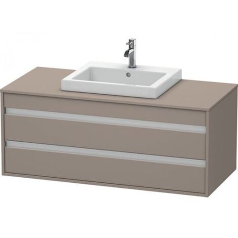 Duravit Ketho Neceser de pared 6756, 2 cajones, 1200mm, para