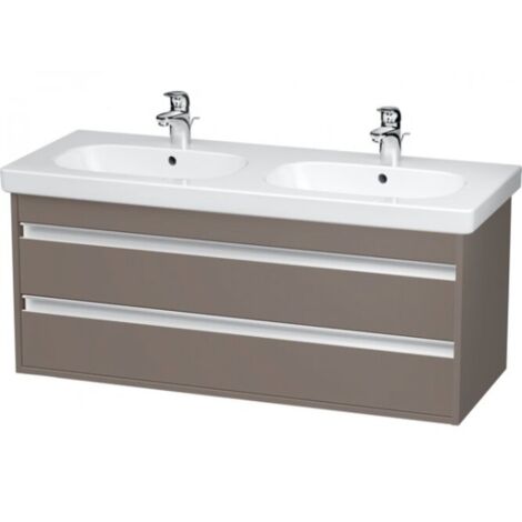 Duravit Ketho tocador de pared 6649, 2 cajones, 1150mm, para el
