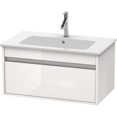 Duravit Ketho Unidad de lavabo de pared 6419, 1 extraíble, 800mm,