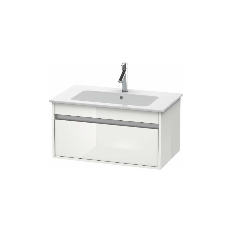 

Duravit Ag - Duravit Ketho Unidad de lavabo de pared 6419, 1 extraíble, 800mm, para ME by Starck 233683, Color (frente/cuerpo): Decoración Pino Plata