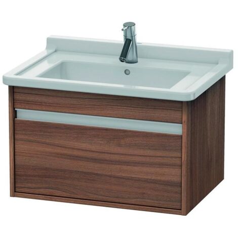Duravit Ketho Waschtischunterschrank wandhängend 6663, 1 Auszug,