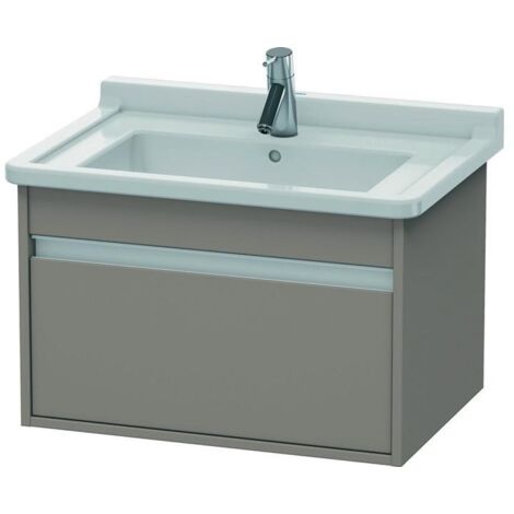 Duravit Ketho Waschtischunterschrank wandhängend 6664, 1 Auszug,