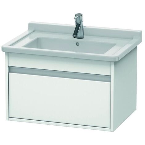 Duravit Ketho Waschtischunterschrank wandhängend 6664, 1 Auszug,