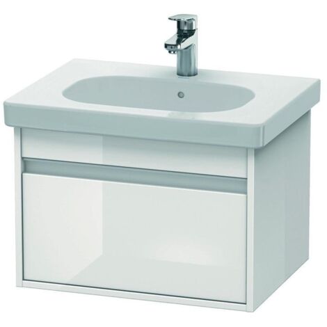 Duravit Ketho Waschtischunterschrank wandhängend 6670, 1 Auszug,