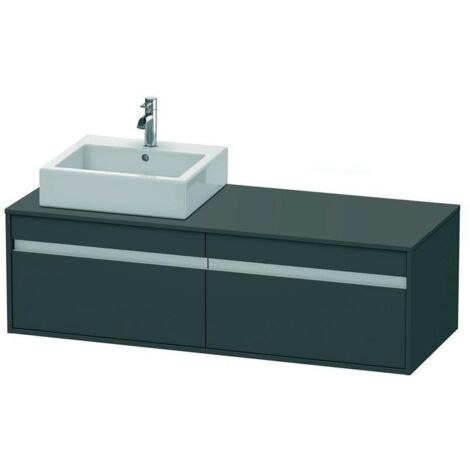 Duravit Ketho Waschtischunterschrank wandhängend 6697, 2 Auszüge,