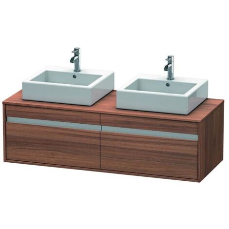 Duravit Ketho Waschtischunterschrank wandhängend 6697, 2 Auszüge,