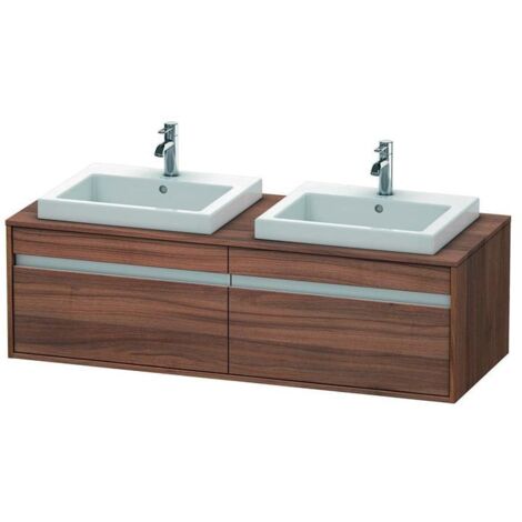 Duravit Ketho Waschtischunterschrank wandhängend 6797, 2 Auszüge,
