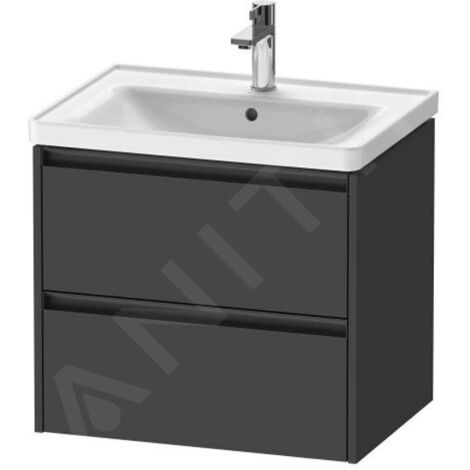Duravit Ketho.2 meuble sous-lavabo, 634x549x455mm, pour D-Neo