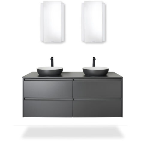 Duravit Ketho.2 miroirs, éclairage LED latéral, 400x700x33mm,