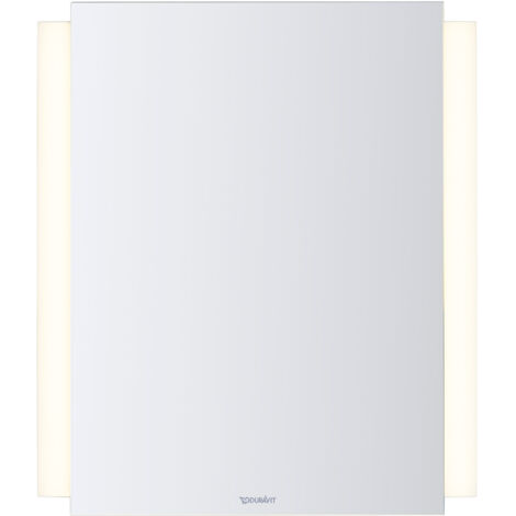 Duravit Ketho.2 miroirs, éclairage LED latéral, 600x700x33mm,