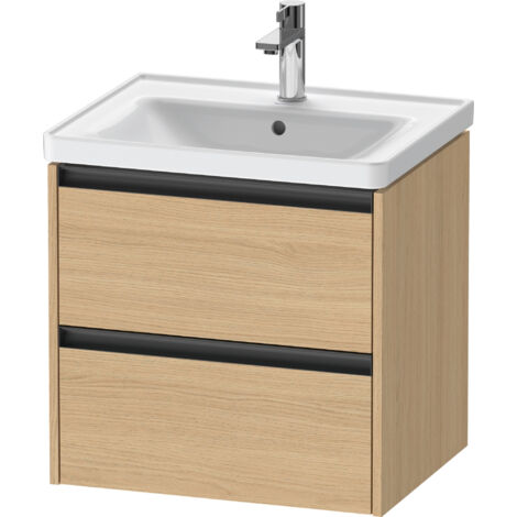 Duravit Ketho.2 mueble bajo lavabo, 584x549x455mm, para D-Neo