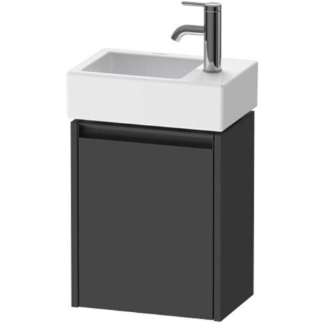Duravit Ketho.2 mueble bajo lavabo, tope derecho, 364x440x238mm,