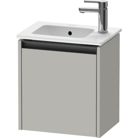 Duravit Ketho.2 mueble bajo lavabo, tope derecho, 410x440x292mm,