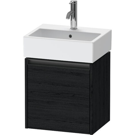 Duravit Ketho.2 mueble bajo lavabo, tope derecho, 434x440x338mm,