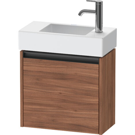 Duravit Ketho.2 mueble bajo lavabo, tope derecho, 484x440x238mm,