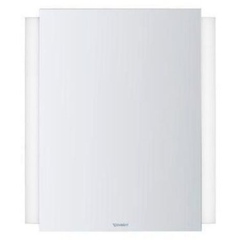 Duravit Ketho.2 Spiegel, LED-Beleuchtung seitlich, 800x700x33mm,