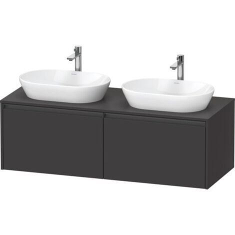 Duravit Ketho.2 Waschtischunterbau, Beckenausschnitt beidseitig,