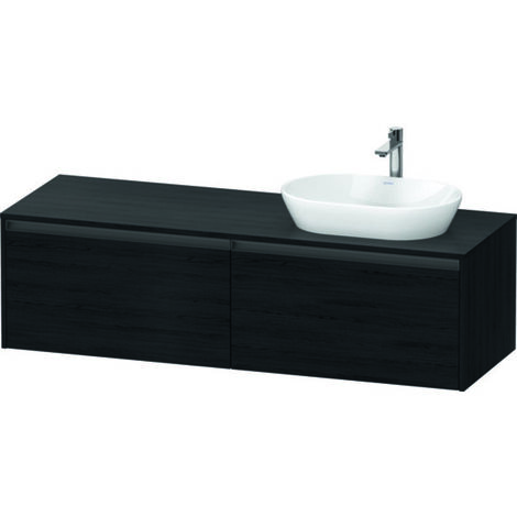 Duravit Ketho.2 Waschtischunterbau, Beckenausschnitt rechts,