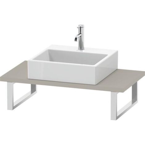 Duravit Konsole DURASTYLE 30mm Stärke. 1 Ausschnitt. 480 weiß matt