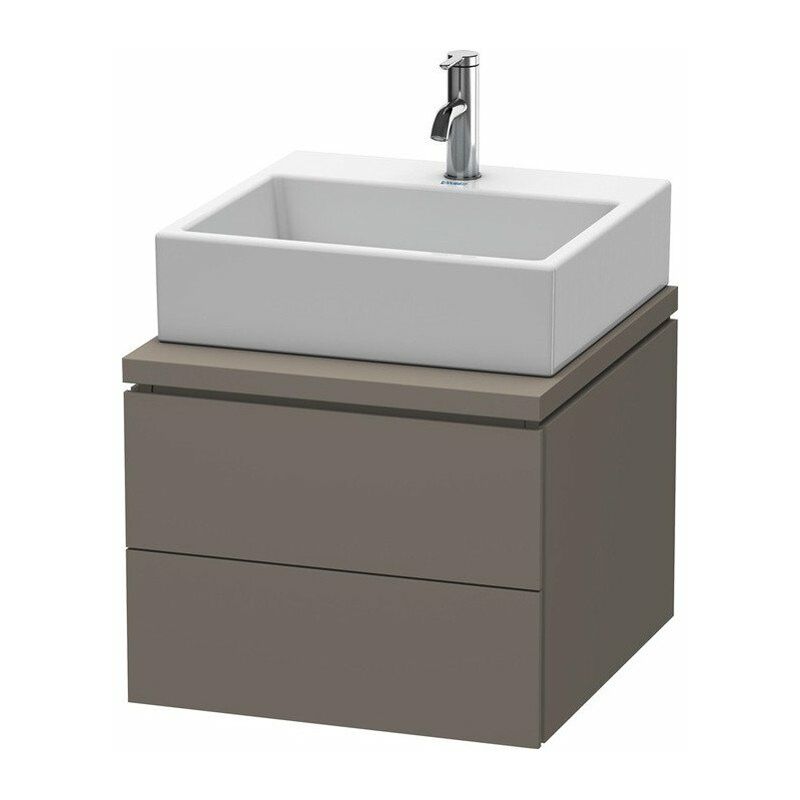 

Duravit - Mueble bajo lavabo L-CUBE 520x547x400mm franela gris satinado