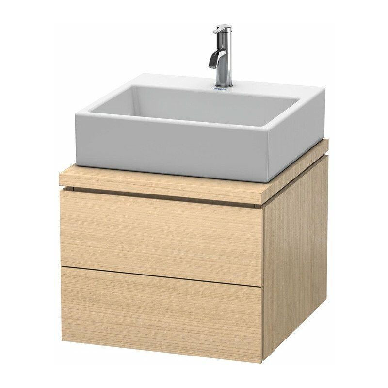 

Duravit - Mueble bajo lavabo L-CUBE 520x547x400mm roble mediterráneo