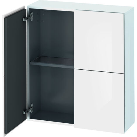 Duravit L-CUBE armadio 700x243x800mm bianco lucido