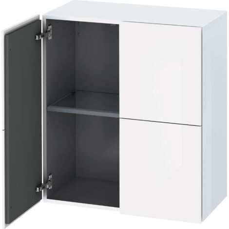 Duravit L-CUBE armadio 700x363x800mm bianco lucido mancanza
