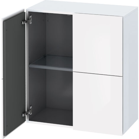 Duravit L-CUBE armadio 700x363x800mm bianco lucido mancanza