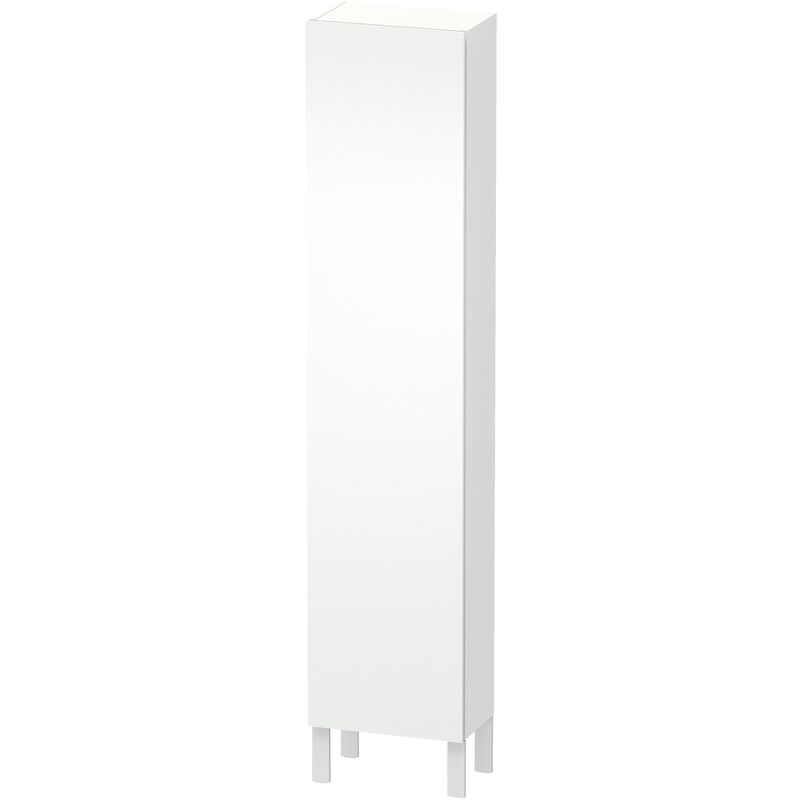 

Duravit L-Cube Armario alto, anchura 400mm, profundidad 243mm 1 puerta, bisagra derecha, color: Blanco Mate Decoración - LC1170R1818