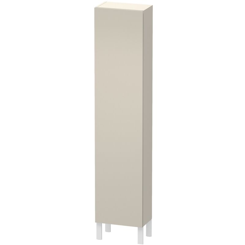 

Duravit L-Cube Armario alto, anchura 400mm, profundidad 243mm 1 puerta, bisagra derecha, color: Decoración Topo - LC1170R9191