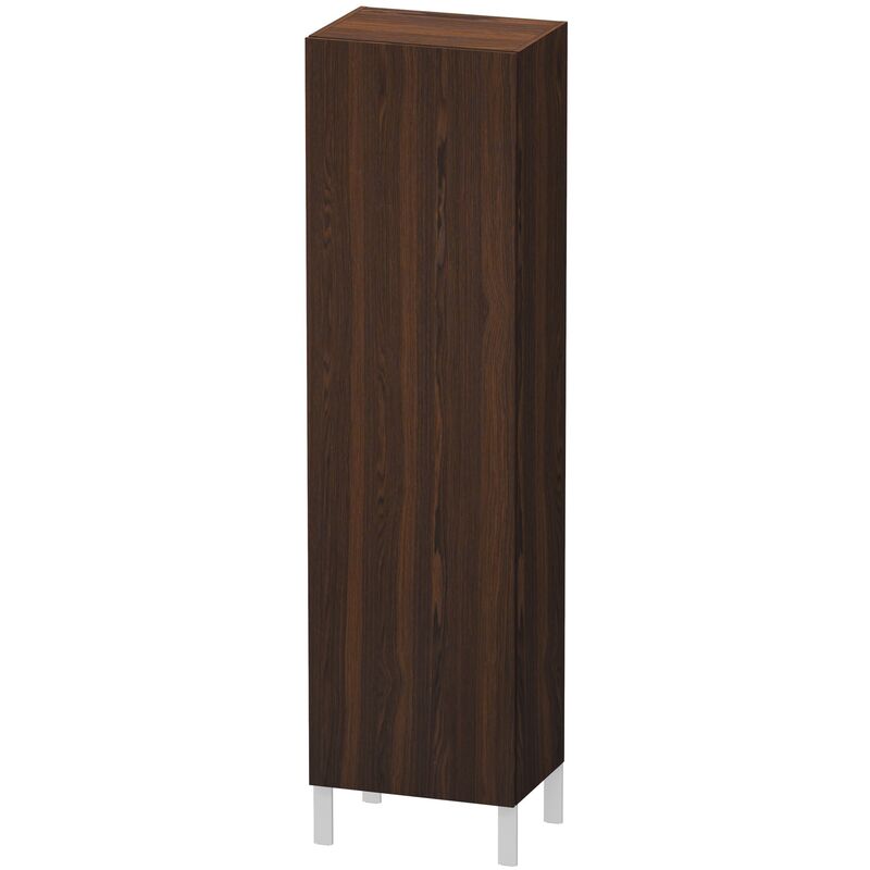 

Duravit L-Cube Armario alto, anchura 500mm, profundidad 363mm, 1 puerta, bisagra derecha, color: Nogal cepillado Chapa de madera auténtica