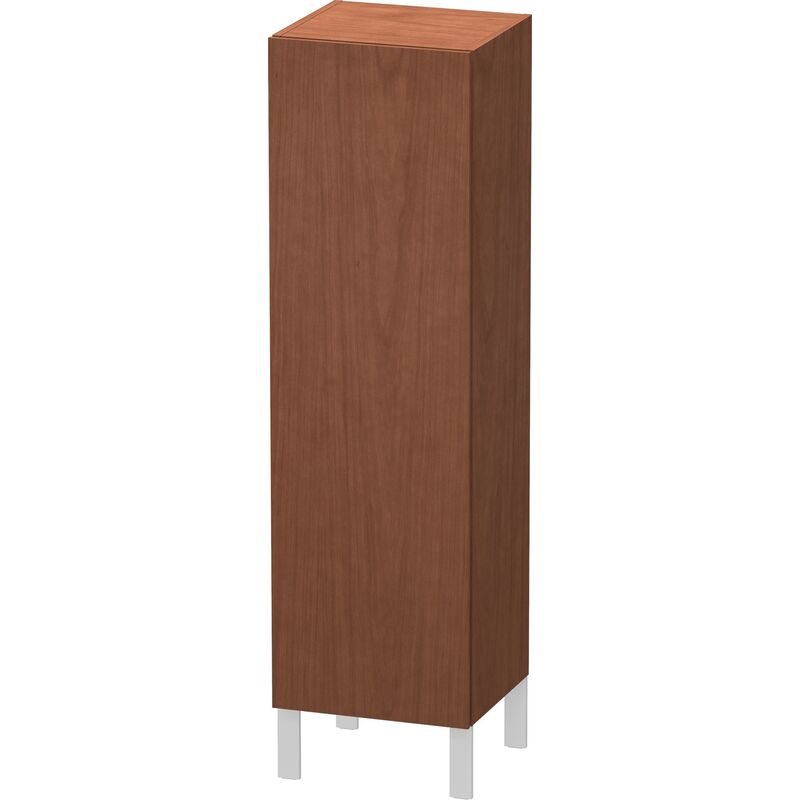 

Duravit Ag - Duravit L-Cube Armario alto individual 1 puerta, 2 baldas de cristal, 1 balda de madera, tope a la derecha, altura mín. 901 mm - máx.