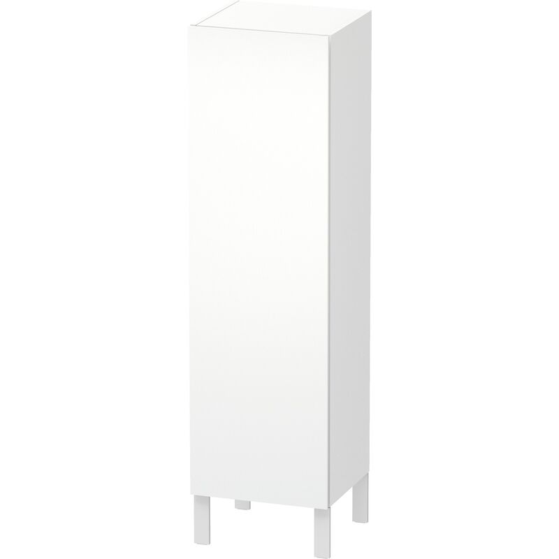 

Duravit Ag - Duravit L-Cube Armario alto individual 1 puerta, 2 baldas de cristal, 1 balda de madera, tope a la derecha, altura mín. 901 mm - máx.