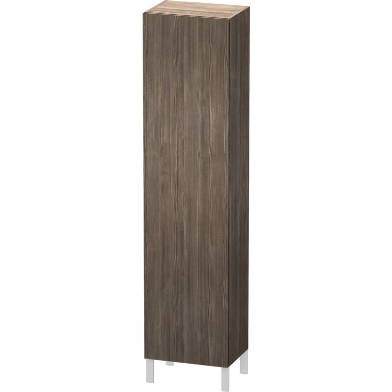 

Duravit L-Cube Armario alto individual 1 puerta, 3 baldas de cristal, 1 balda de madera, tope a la derecha, altura mín. 1321 mm - máx. 2000 mm,