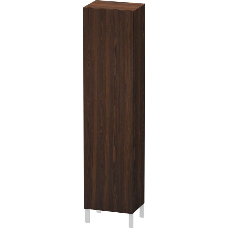 

Duravit L-Cube Armario alto individual 1 puerta, 3 baldas de cristal, 1 balda de madera, tope izquierdo, altura mín. 1321 mm - máx. 2000 mm, anchura