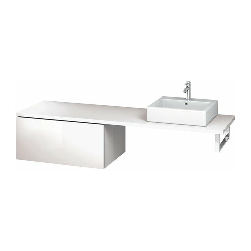 

Consola baja L-CUBE 820x547x400mm albaricoque peral seda mate