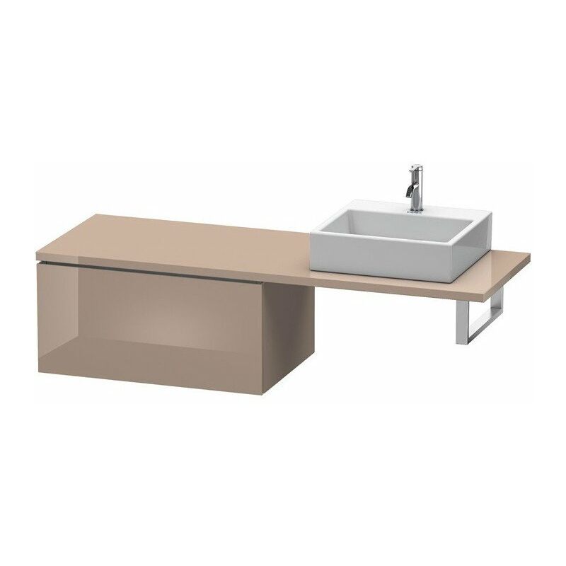 

Duravit - Consola baja L-CUBE 820x547x400mm alto brillo capuchino