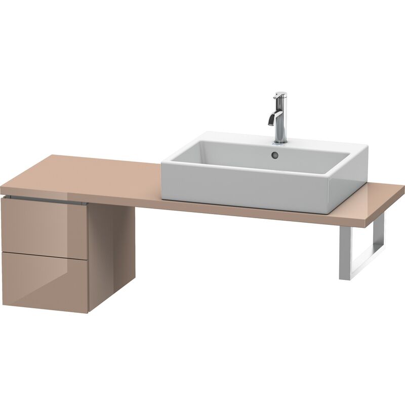 

Duravit L-Cube Armario base para consola, ancho 320mm, profundidad 477mm, 2 cajones, color: Cappuccino laca alto brillo - LC582508686