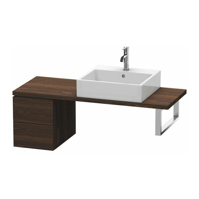 

Duravit - Consola baja L-CUBE 400x320x477mm nogal geb