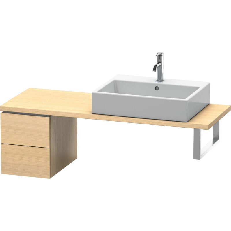 

Armario consola bajo L-CUBE 400x320x477mm roble mediterráneo