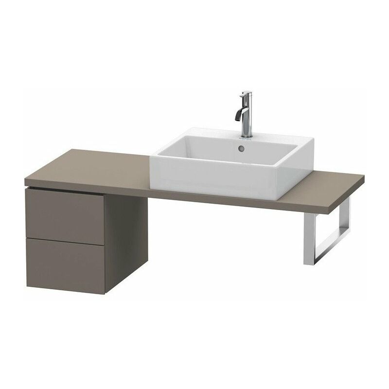 

Duravit - Armario consola bajo L-CUBE 400x320x477mm franela gris satinado