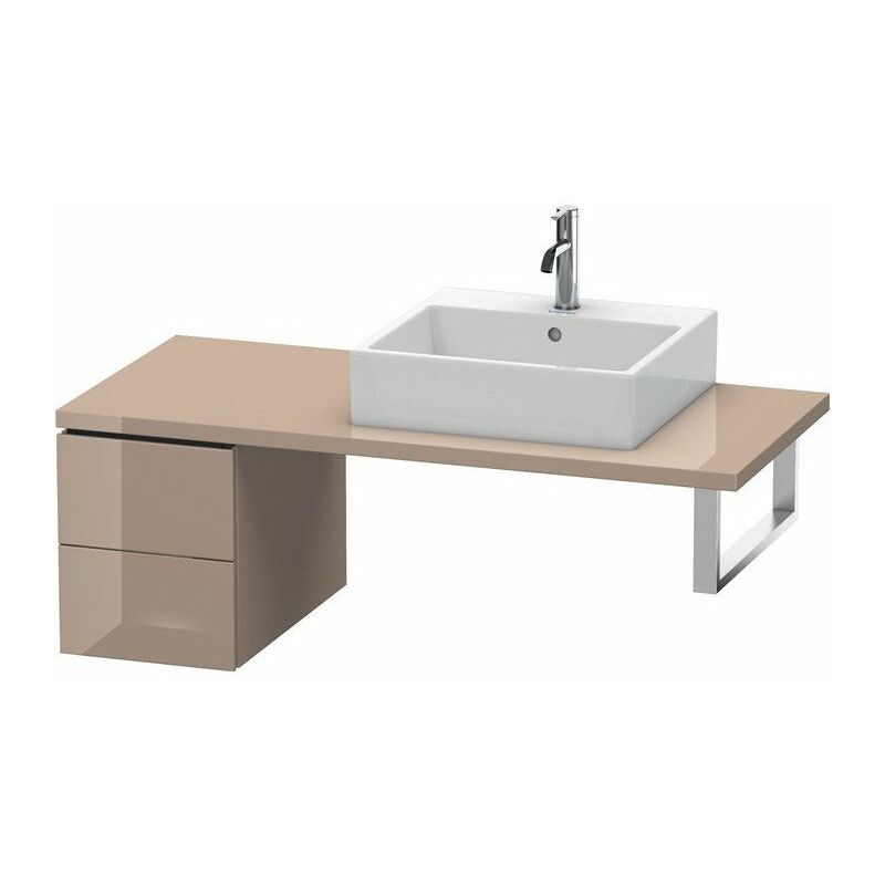 

Duravit - Consola baja L-CUBE 400x320x547mm capuchino alto brillo