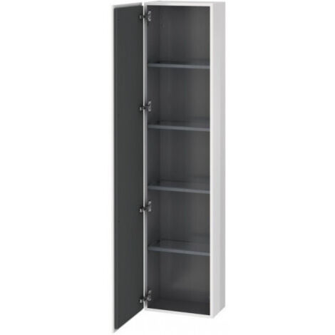 Duravit L-Cube armoire haute, 1 porte charnière à gauche,